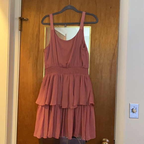 Express Dresses & Skirts - NWT Express Tiered Dress - Pink